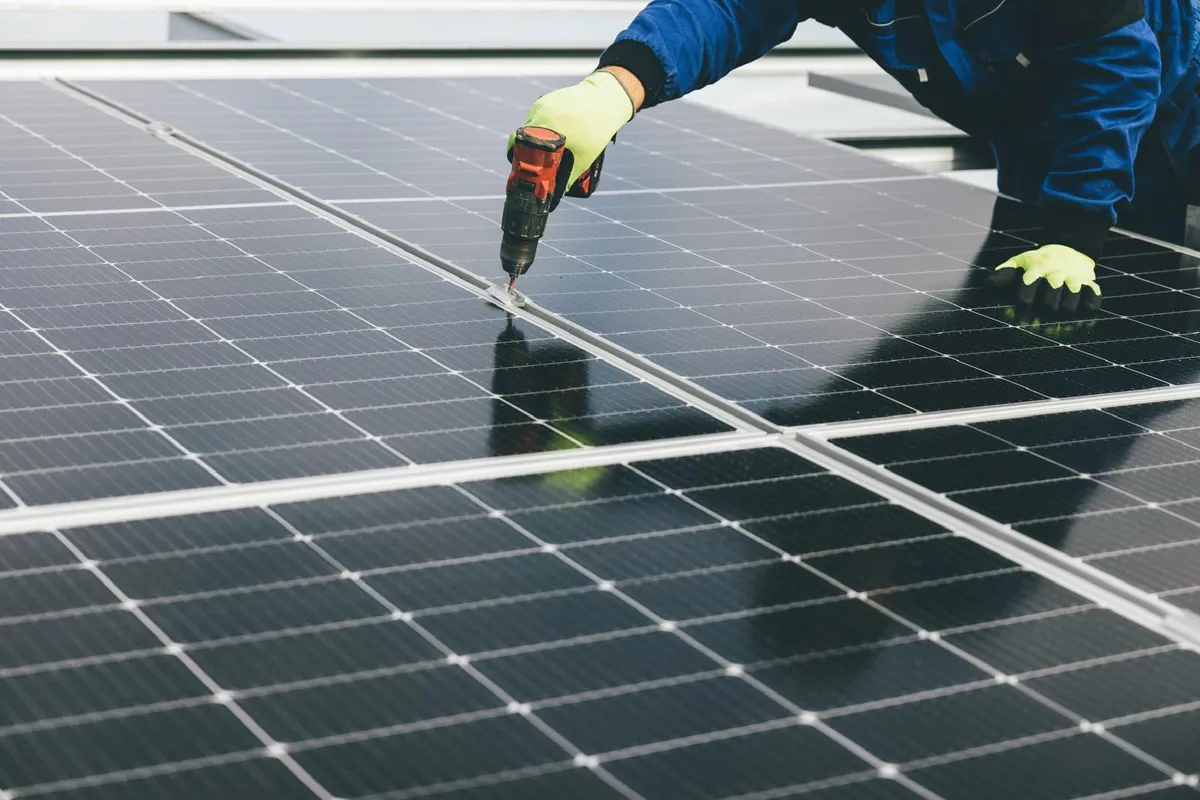 Montaj profesionist de panouri fotovoltaice